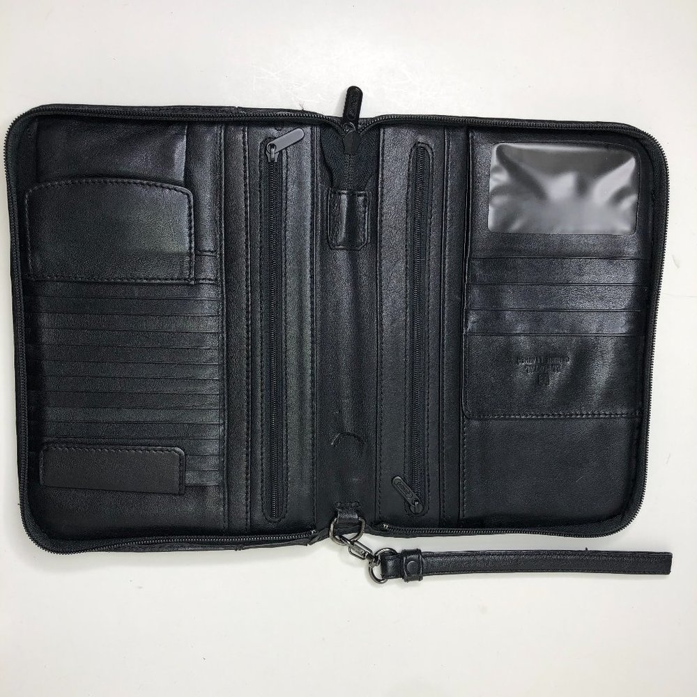 Vintage El Portal Genuine Leather Planner Agenda